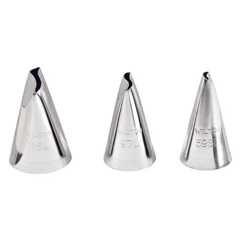 PIPING TIP PETAL (LEFT-HANDED) 3CPS (#52044)