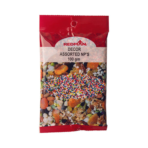 DECOR NON PAREILLE ASSORTED 100G (#52102)