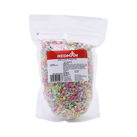 DECOR PASTEL STARS 450G (#52148)