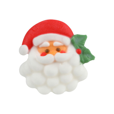 CHRISTMAS ICING SANTA HEAD 7X37X34MM K109 (#52429)