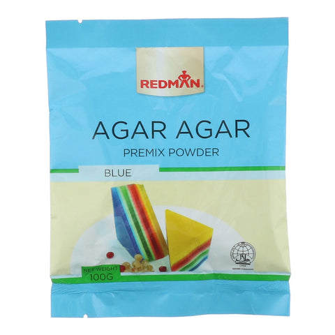 AGAR AGAR PREMIX POWDER BLUE 100G (#52494)