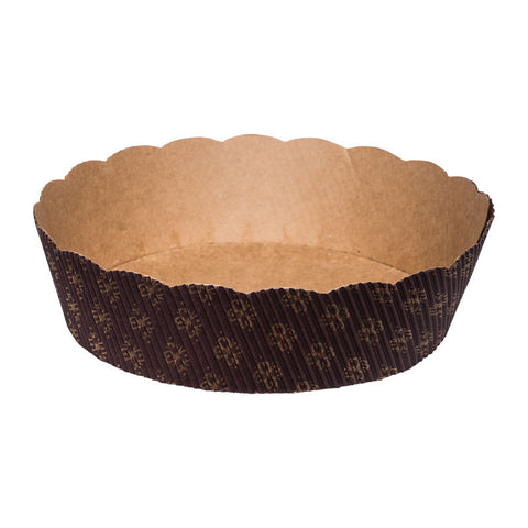 CORRUGATED MOULD ROUND 150MM 50PC (#52683)