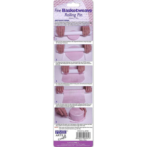 ROLLING PIN FINE BASKETWEAVE (#52694)