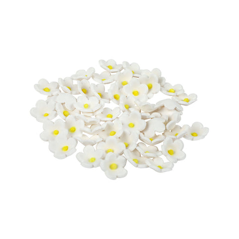 DAISY BUTTON WHITE 12G (APPROX. 100PC) 1X1CM (#52781)