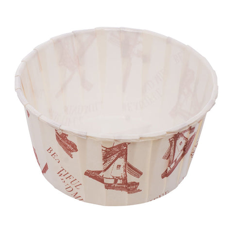 SOUFFLE BAKING CASE COUNTRY SCENE 62X40MM 50PCS (#52844)