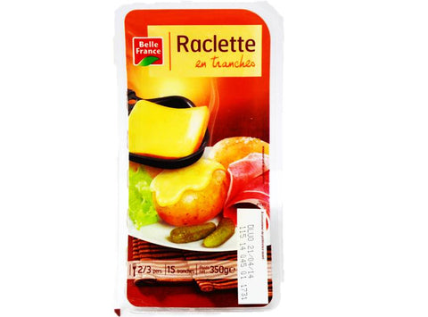 RACLETTE SLICES CHEESE 350G (#114810)