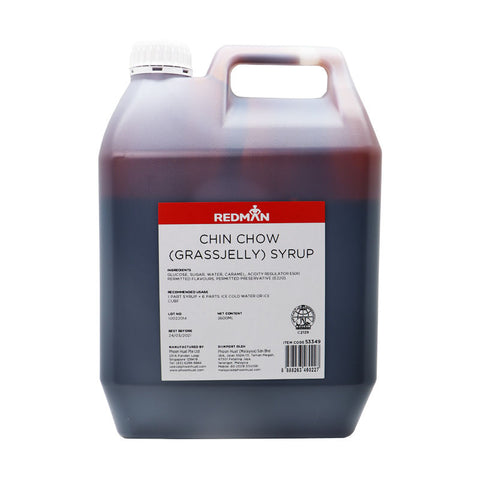 CHIN CHOW (GRASSJELLY) SYRUP 5KG (#53349)