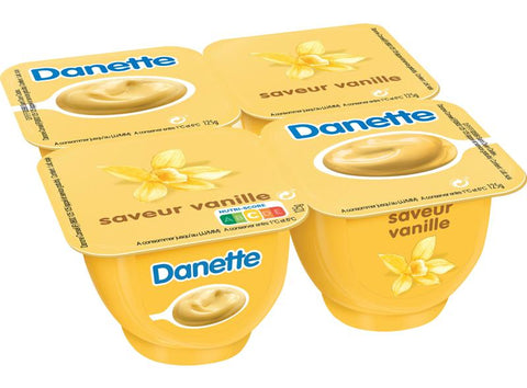 VANILLA DESSERT CREAM 4X125G (#111471)