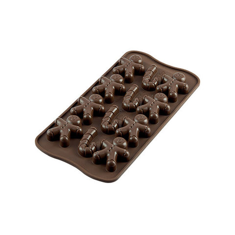 EASY CHOCOLATE SILICON MOULD MR GINGER SCG12 22.112.77.0065 (#53506)