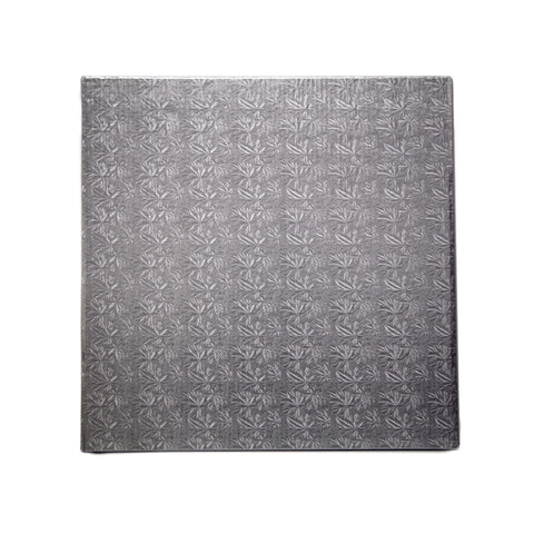 CAKE DRUM SQ SILV 600X600X11MM (#53516)
