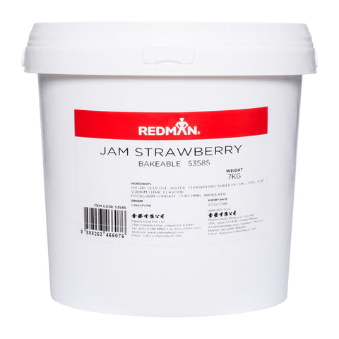 STRAWBERRY BAKEABLE JAM 7KG (#53585)