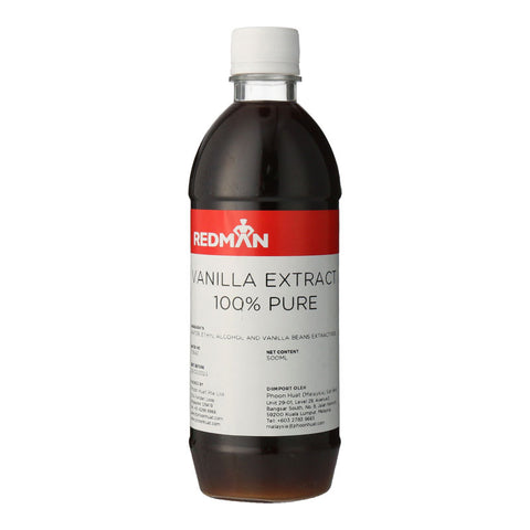 100% PURE VANILLA EXTRACT 500ML (#53588)