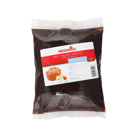 MOONCAKE MC RED BEAN (B) SUGAR FREE PASTE 1KG (#53655)