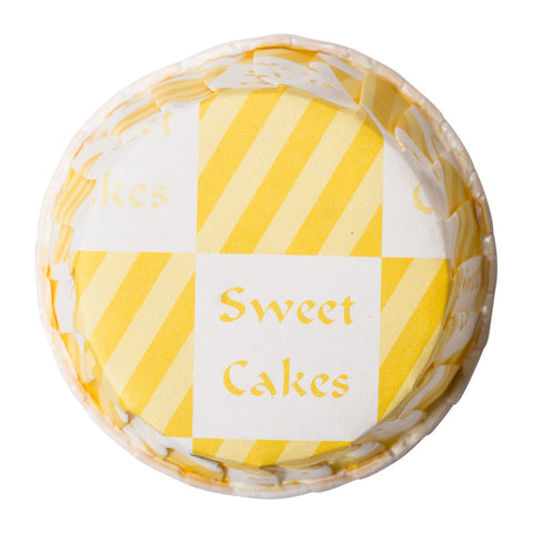 SOUFFLE BAKING CASESWEET CAKE/YELLOW D50XH39MM 100PCS (#53919)