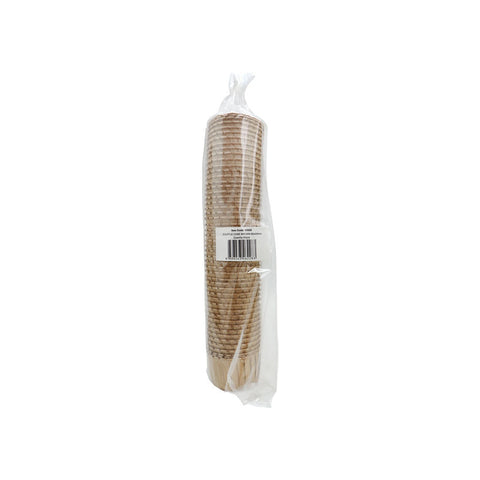 SOUFFLE BAKING CASE BROWN 60XH44MM 50PCS (#53920)