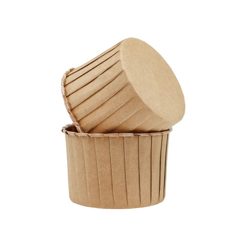 SOUFFLE BAKING CASE BROWN 60XH44MM 50PCS (#53920)