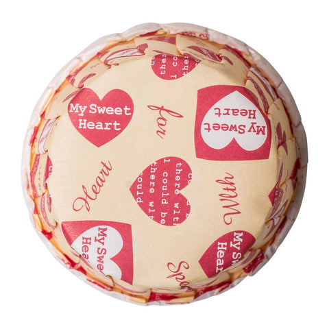 SOUFFLE BAKING CASE SWEET HEART 44X35MM 100PCS (#53923)