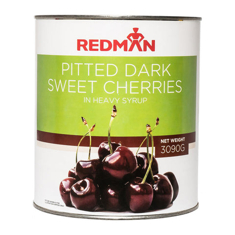 DARK SWEET CHERRIES PITTED IN SYRUP 3090G (#53930)