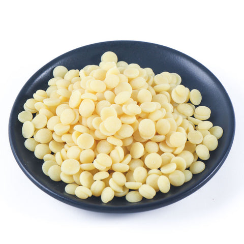 WHITE COCOA COMPOUND DROPLETS 250G (#53990)