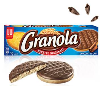 MILK CHOCOLATE GRANOLA BISCUITS 200G (#126834)