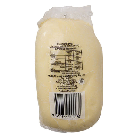 FRESH PROVOLONE-S-SALAMINI STYLE CHEESE 500G (#54083)