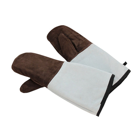 OVEN MITTEN GLOVE LEATHER 250DEG 310111 (#54147)