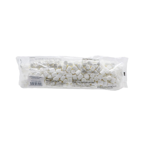 MARSHMALLOW MINI CYLINDER WHITE 10-14MM (#54163)