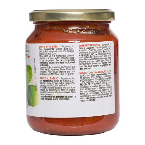 PASTA SAUCE BASILICO 370G (#54209)