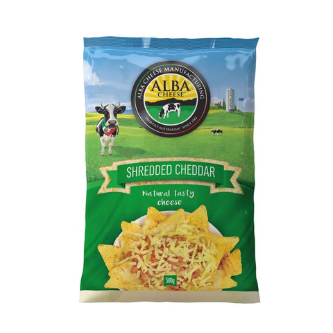 CHEDDAR SHREDDED CHEESE 500G (#54389)