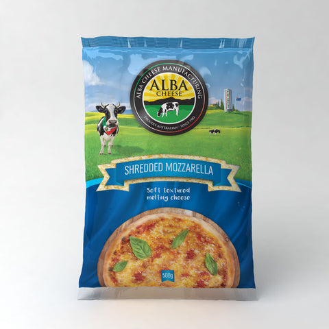 MOZZARELLA SHREDDED CHEESE 500G (#54390)