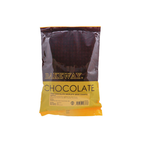 DARK CHOCOLATE DROPLETS (8500 COUNTS) 1KG (#54415)