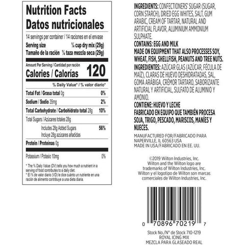 ROYAL ICING MIX 14OZ 710-1219 (#54625)