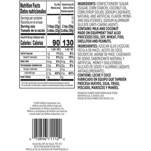 WHITE ICING MIX 710-112 (#54626)