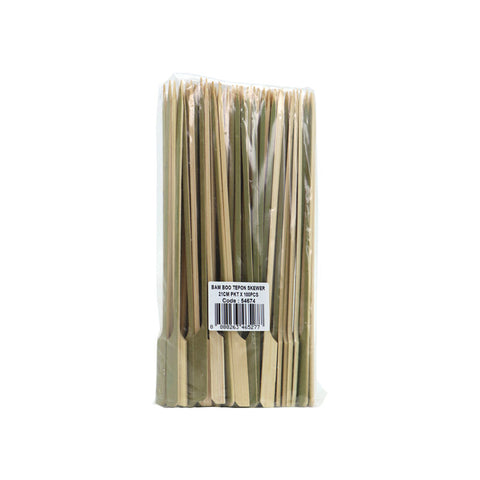 BAMBOO SKEWER PADDLE 21CM 100PCS (#54674)