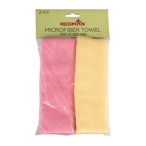 MICROFIBER TOWEL YW&PK SET/2 (#54829)