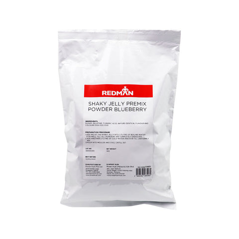 SHAKY JELLY PREMIX POWDER BLUEBERRY 1KG (#54831)