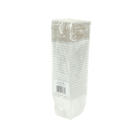 DESSERT PUDDING CUP WITH COVER 9OZ 25SET (#54904)