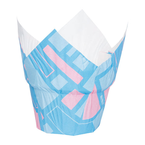 BC PET CROWN BLUE/PINK 50X38MM (#54958)