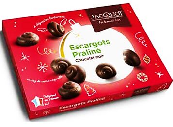 BLACK CHOCOLATE ESCARGOTS 300G (#126803)