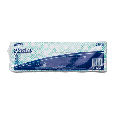 WIPER WYPALL GREEN 7566 25SHT (#55056)