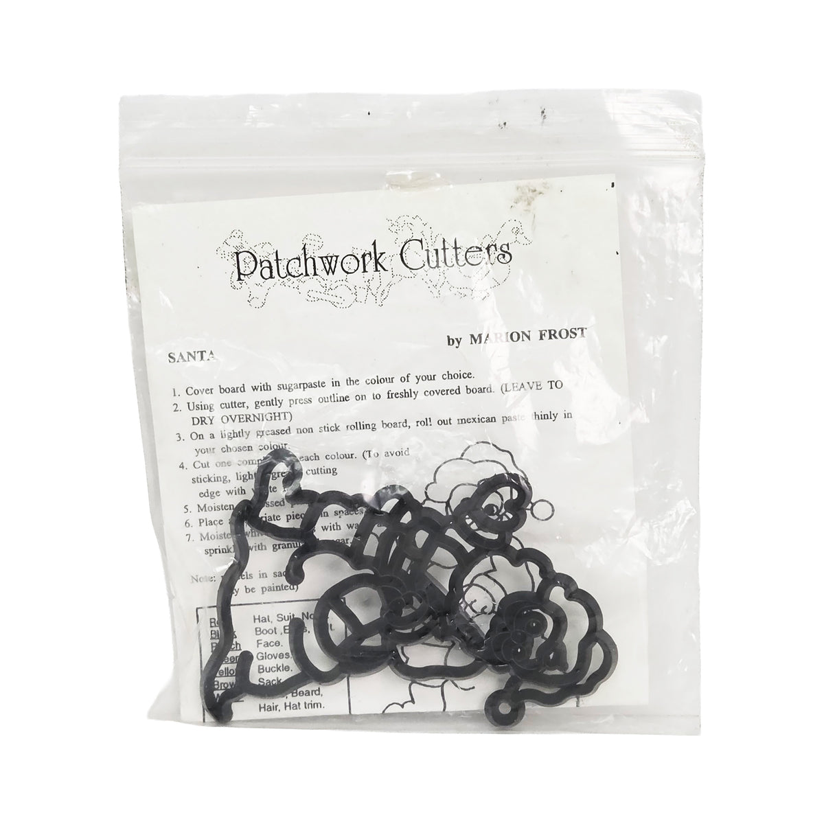 PATCH WORK CUTTERS SANTA (