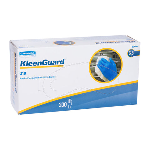 NITRILE GLOVE G10 ARC BLUE SMALL 7" 200PC (#55185)