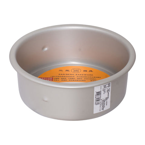 7" ANODIZED DEEP ROUND CAKE PAN LOOSE BASE SN5036 (#55210)
