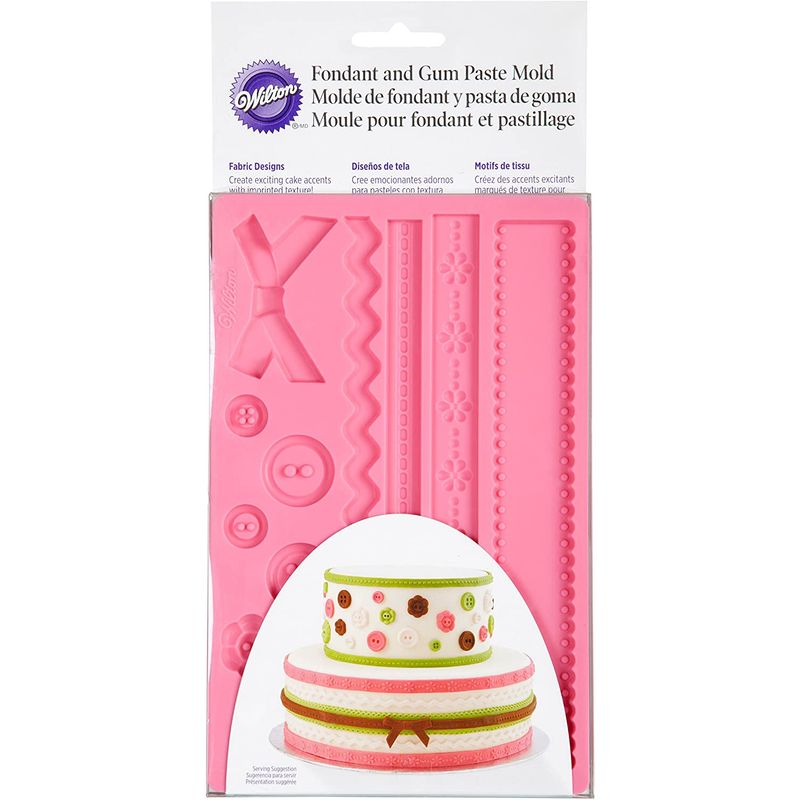 FABRIC FONDANT N GUMPASTE MOULD 409-2563 (