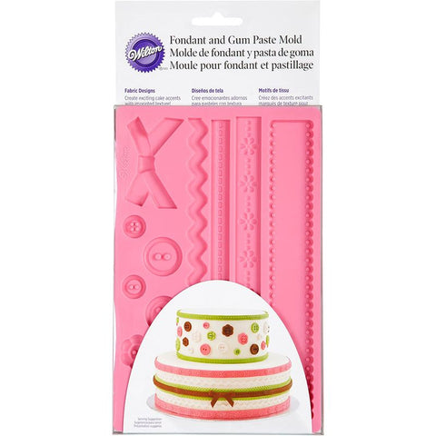 FABRIC FONDANT N GUMPASTE MOULD 409-2563 (#55377)