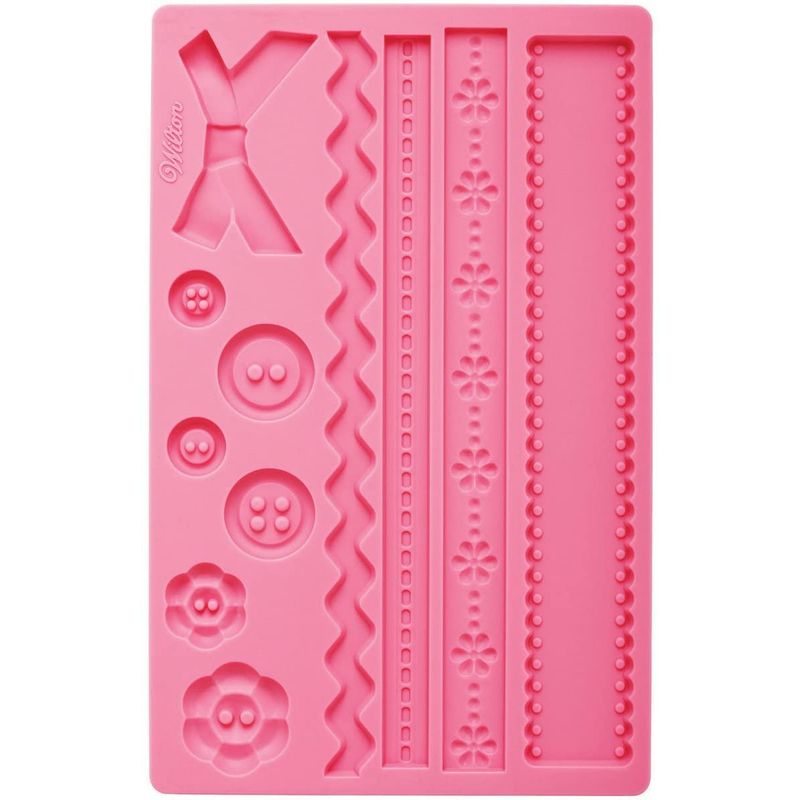 FABRIC FONDANT N GUMPASTE MOULD 409-2563 (