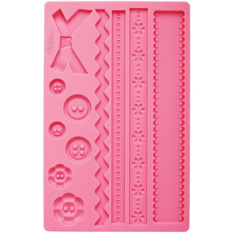 FABRIC FONDANT N GUMPASTE MOULD 409-2563 (#55377)