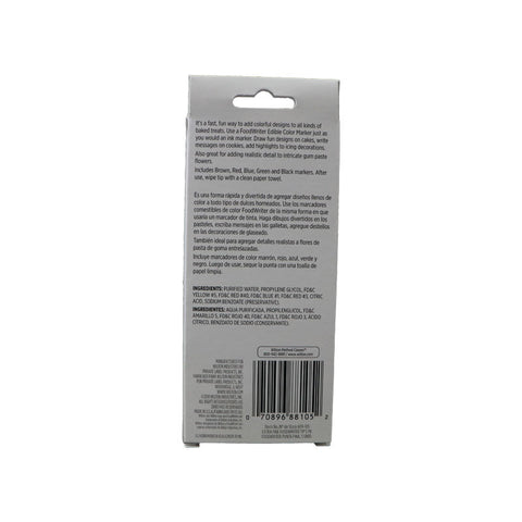 EXTRA FINE TIP COLOR FOOD WRITER 609-105 (#55386)