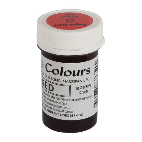 CONCENTRATED COLOR PASTE TARTRANIL POPPY RED B104 25G (#55417)