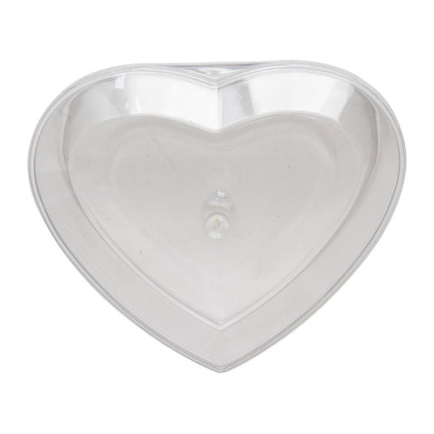 CLEAR HEART PS CONTAINER 85X75XH56MM FF2814 (#55554)